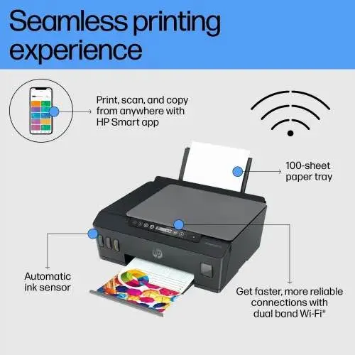Picture of HP Smart Tank 515 Wireless All-in-One Printer Black