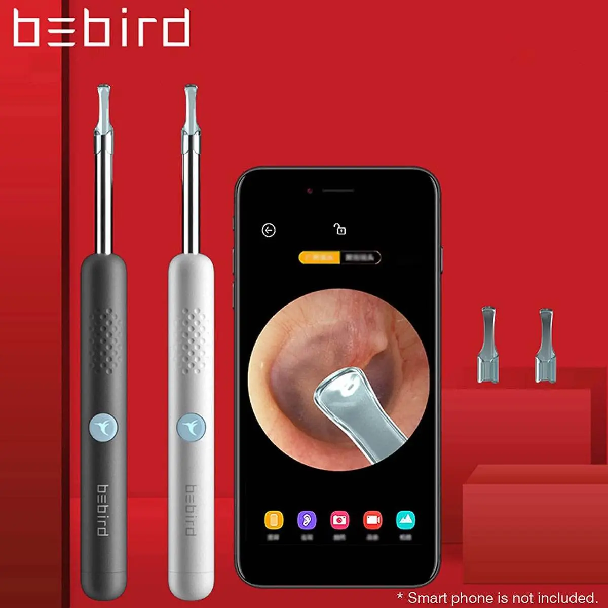 Picture of Bebird Smart Earwax Removal Tool R1 - Black 