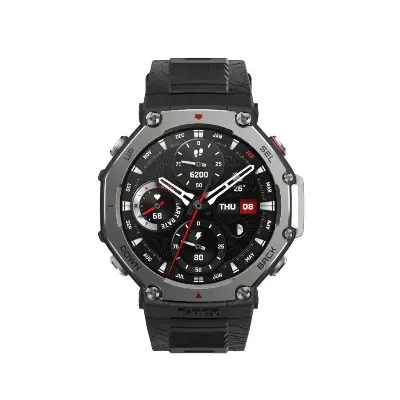 Picture of Amazfit T-Rex 3 Smart Watch With ChatGPT Rugged/Military 48mm 6 Satellite Systems Dual Band Black