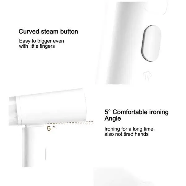 Picture of Xiaomi Mijia Foldable Handheld Garment Steamer Iron 2 White