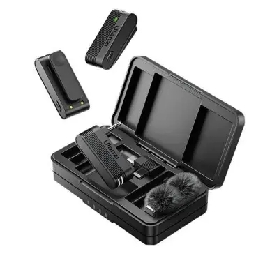 Picture of Ulanzi A100 Wireless Lavalier Microphone Black