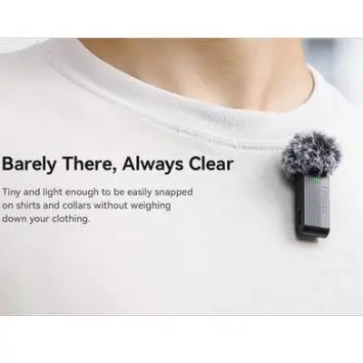 Picture of Ulanzi A100 Wireless Lavalier Microphone Black