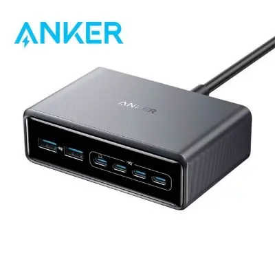 Picture of Anker Prime 200W 6-Port GaN Desktop Charger Grey