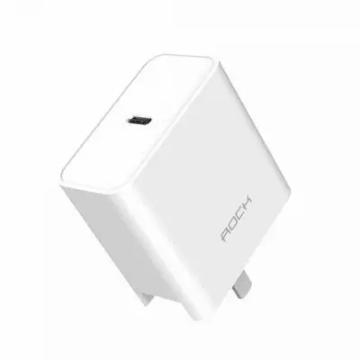 Picture of ROCK GaN 65W PD Type-C Super Fast Charger White