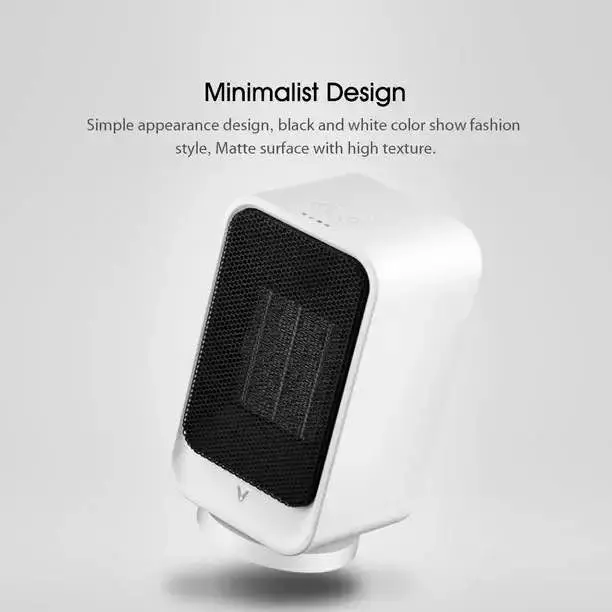 Picture of Viomi Smart Space Heater 800W  Portable Desktop Electric Warm Air Blower White