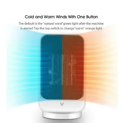 Picture of Viomi Smart Space Heater 800W  Portable Desktop Electric Warm Air Blower White