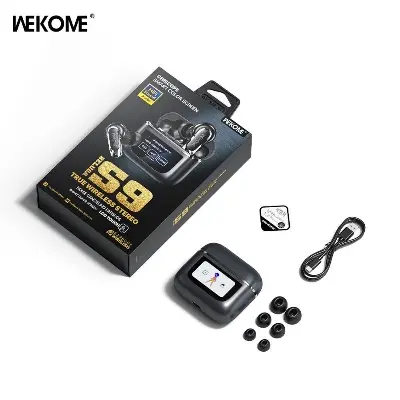 Picture of WEKOME S9 Chiscope Smart Color Screen True Wireless Earbuds 