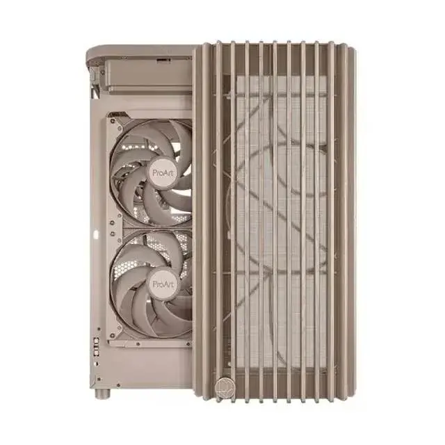 Picture of ASUS ProArt PA401 Mid Tower ATX Gaming Casing - Wood Edition Beige Beige