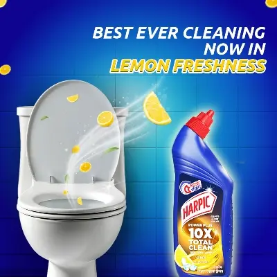 Picture of Harpic Toilet Cleaning Liquid Lemon 750ml