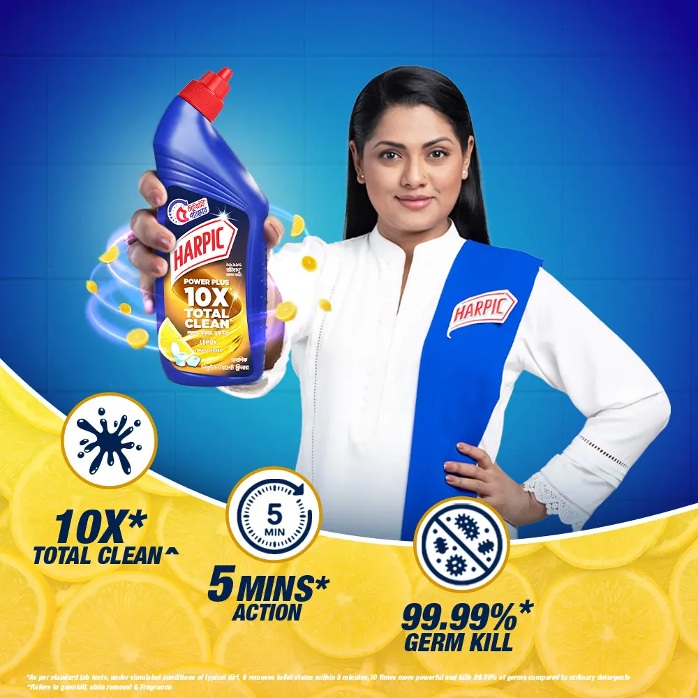 Picture of Harpic Toilet Cleaning Liquid Lemon 750ml