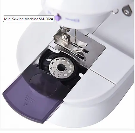 Picture of Mini Sewing Machine, Dual Speed Portable Mini Electric Pedal - Multicolor