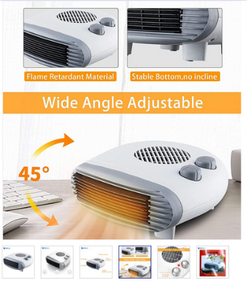 Picture of Nova Electric Room Heater 1207A | 2000W Instant Room Heater | Energy saving Heater - White