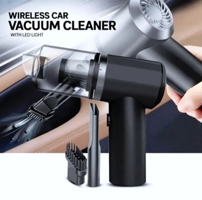 Picture of Wireless Vacuum Cleaner Mini Portable Rechargeable 2 in 1 Cordless Vacuum Blower for Desktop Car Home
