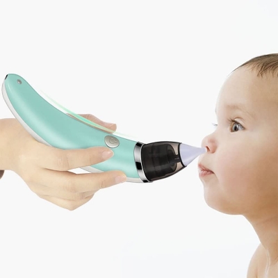 Picture of Baby Nasal Aspirator Electric Nose Cleaner Sniffing Equipment for Children - Multicolor