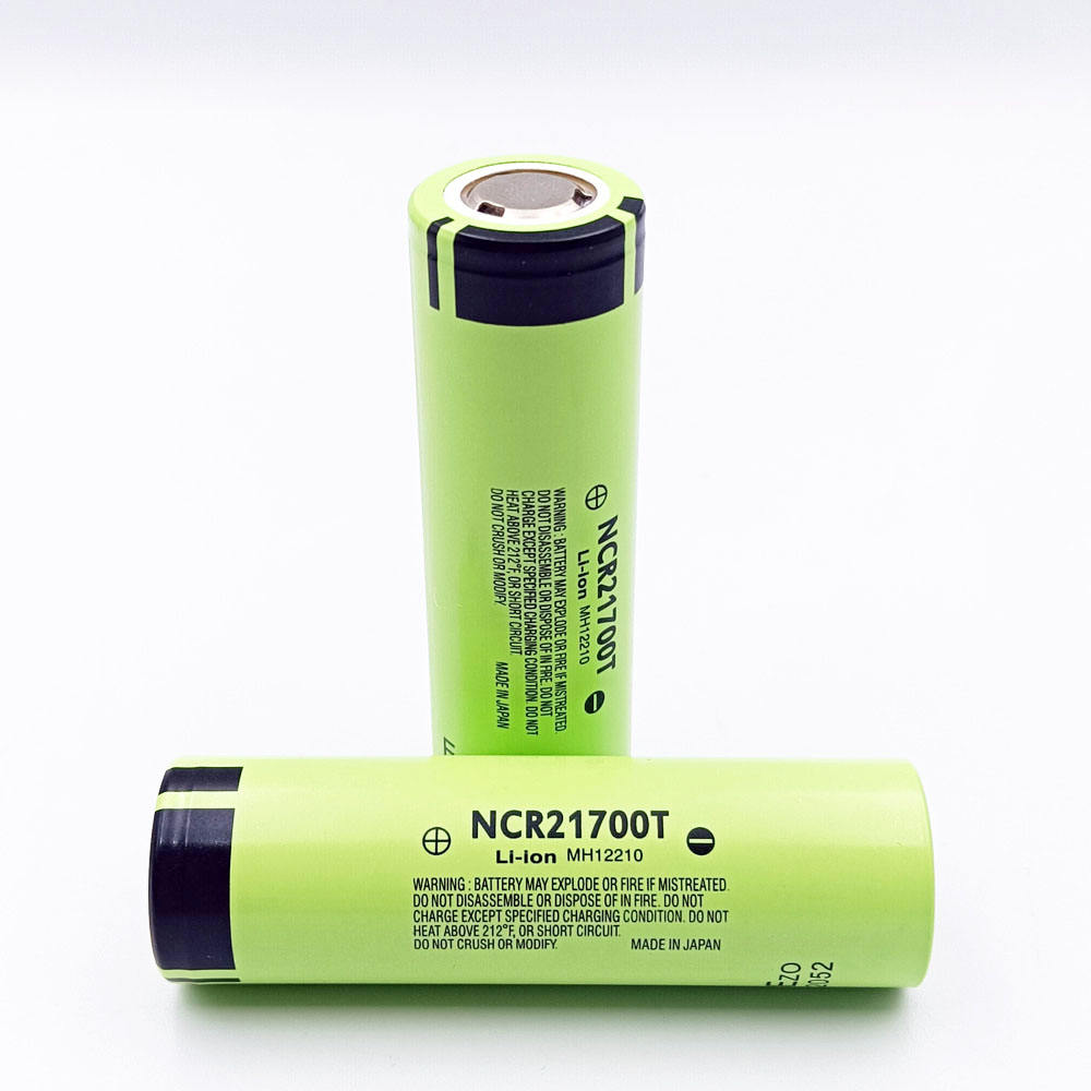 Picture of NCR21700T Rechargeable 3.7V 3500mAh Li-ion Battery (Made in Japan) - NCR21700T (1pc) - Green