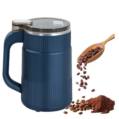 Picture of Household Multifunctional Coffee Grinder, Spice Grinder, Grinding Fine Powder for All Kinds of Grains, Beans 200w - Multicolor