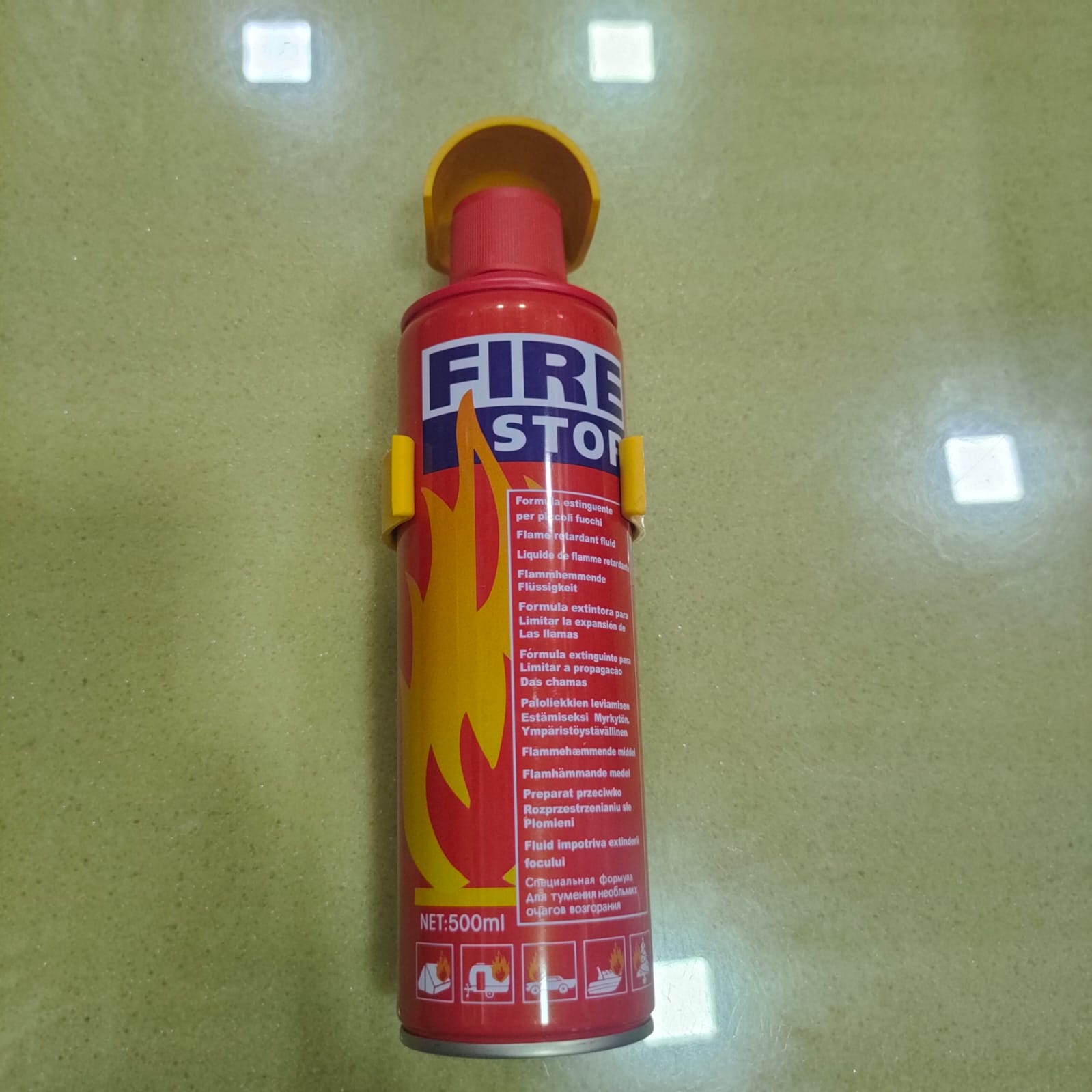 Picture of Fire Extinguisher Fire Stop Spray - Mini - 500ml - Multicolor