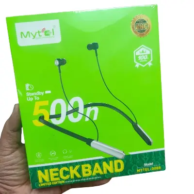 Picture of 500H Neckband Mytel 0088 Limited Edition Luxury Wireless Earphone Bluetooth 5.3 Type C port - Multicolor