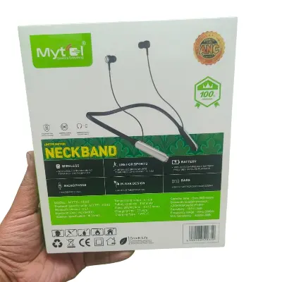 Picture of 500H Neckband Mytel 0088 Limited Edition Luxury Wireless Earphone Bluetooth 5.3 Type C port - Multicolor
