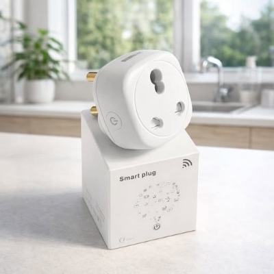 Picture of Tuya Wifi Smart Plug (With Energy Monitoring) 250V, 16A for Air Conditioner - White