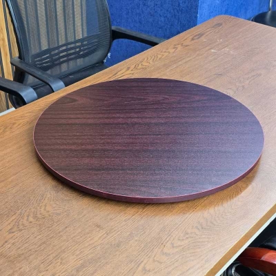 Picture of ROTATING DINING SERVING TABLE – 360° Wooden Turntable Tray
