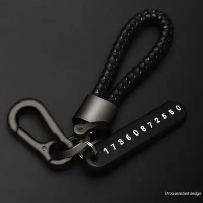 Picture of Factory wholesale car keychain metal high-end anti-lost creative key...