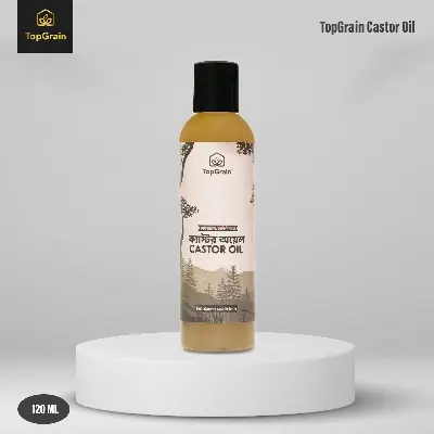 Picture of TopGrain Castor Oil for Skin and Hair-120 ML