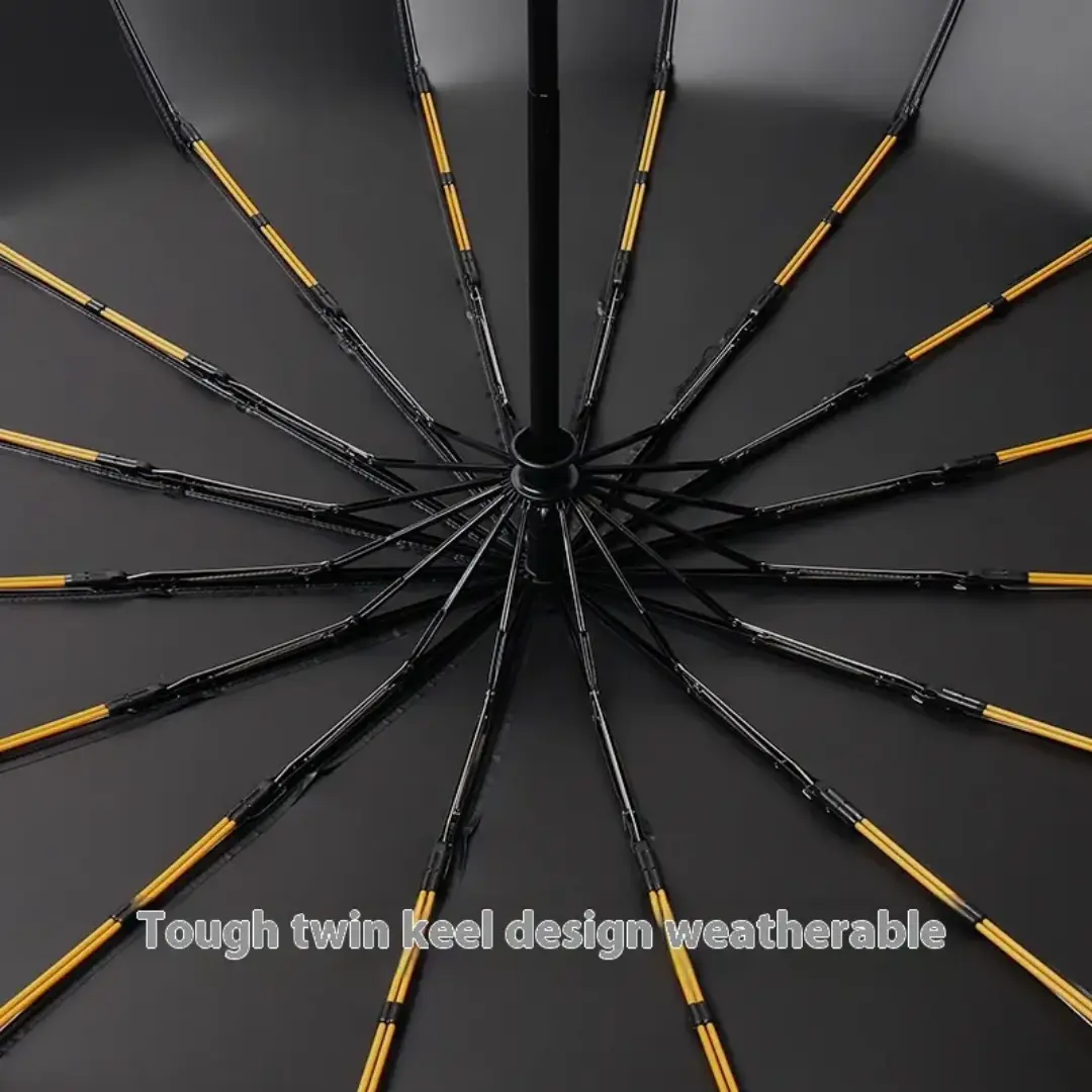 Picture of 12 Ribs High Quality  Umbrella Man and women Luxury 12Ribs Umbrella for Car Business Big Umbrella Sun Rain Women Parasol Windproof Folding -Umbrella
