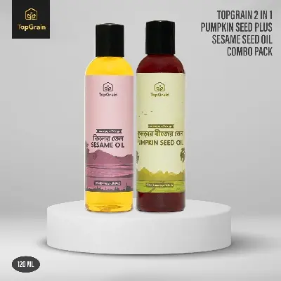 Picture of TopGrain 2 in 1 Pumpkin Plus Sesame  Oil Combo