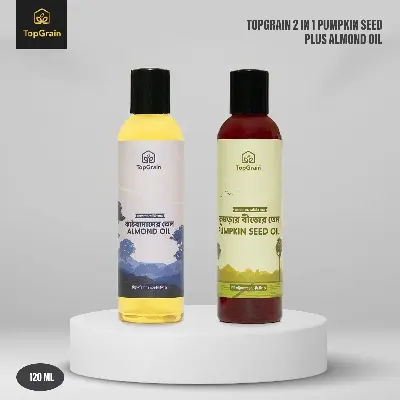 Picture of TopGrain 2 in 1 Pumpkin Seed Plus Almond Oil - 120 ML (Each)