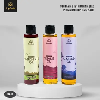 Picture of TopGrain 3 in 1 Pumpkin Seed Plus Almond Plus Sesame - 120 ML (Each)