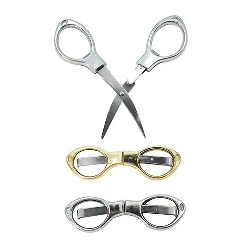 Picture of Folding Scissors Pocket stainless Scissor Stationery Paper Office Student School