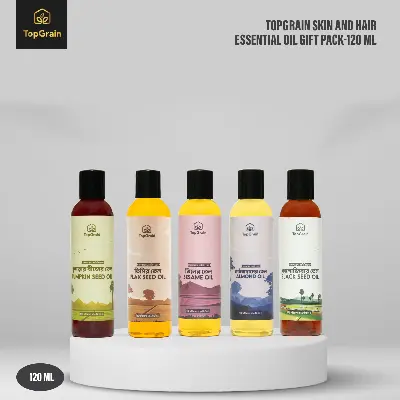 Picture of Topgrain skin and Hair - Natural Oil Gift Pack-120 ml