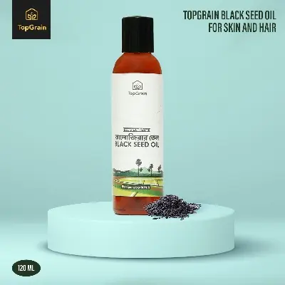 Picture of Topgrain Black Seed Oil 120 Ml Cold Pressed Unrefined Virgin Nigella Sativa Oil