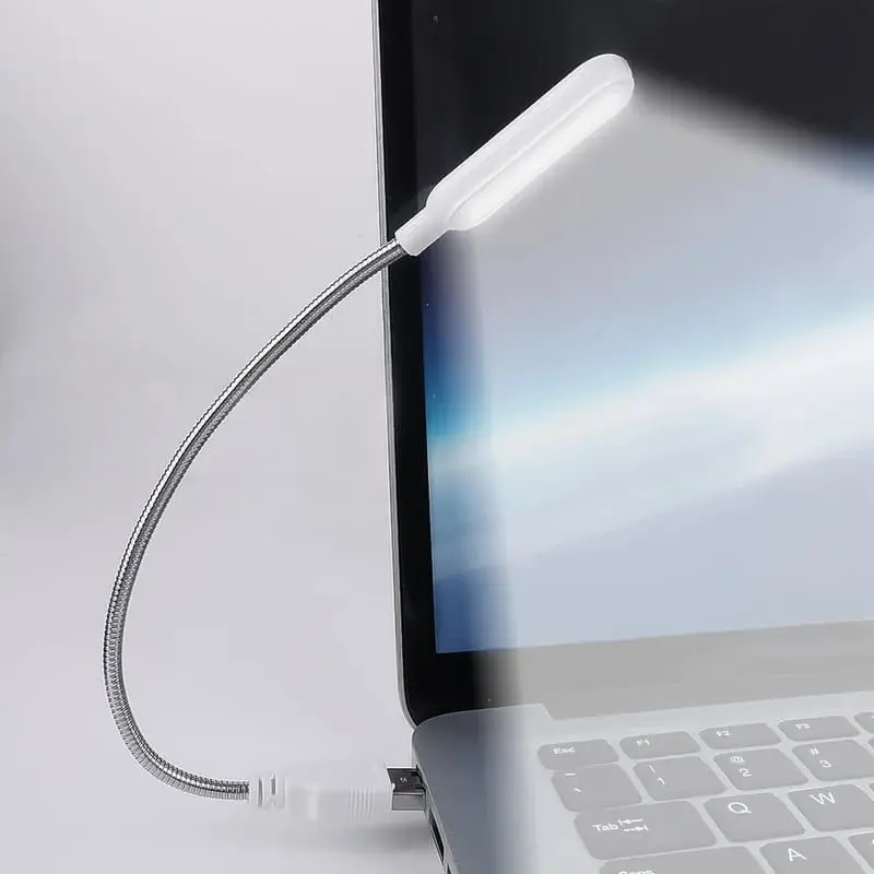 Picture of Portable USB Reading Lamp Mini Led Book Light Night Lights Powered By Laptop Notebook Computer Christmas Gift Led Light