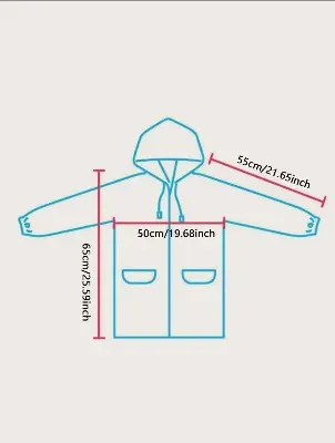 Picture of Kids Raincoat Cartoon Animal Style Outdoor Waterproof Kids Raincoat Boys Girls Rainwear Baby Raincoat Children Rain Poncho
