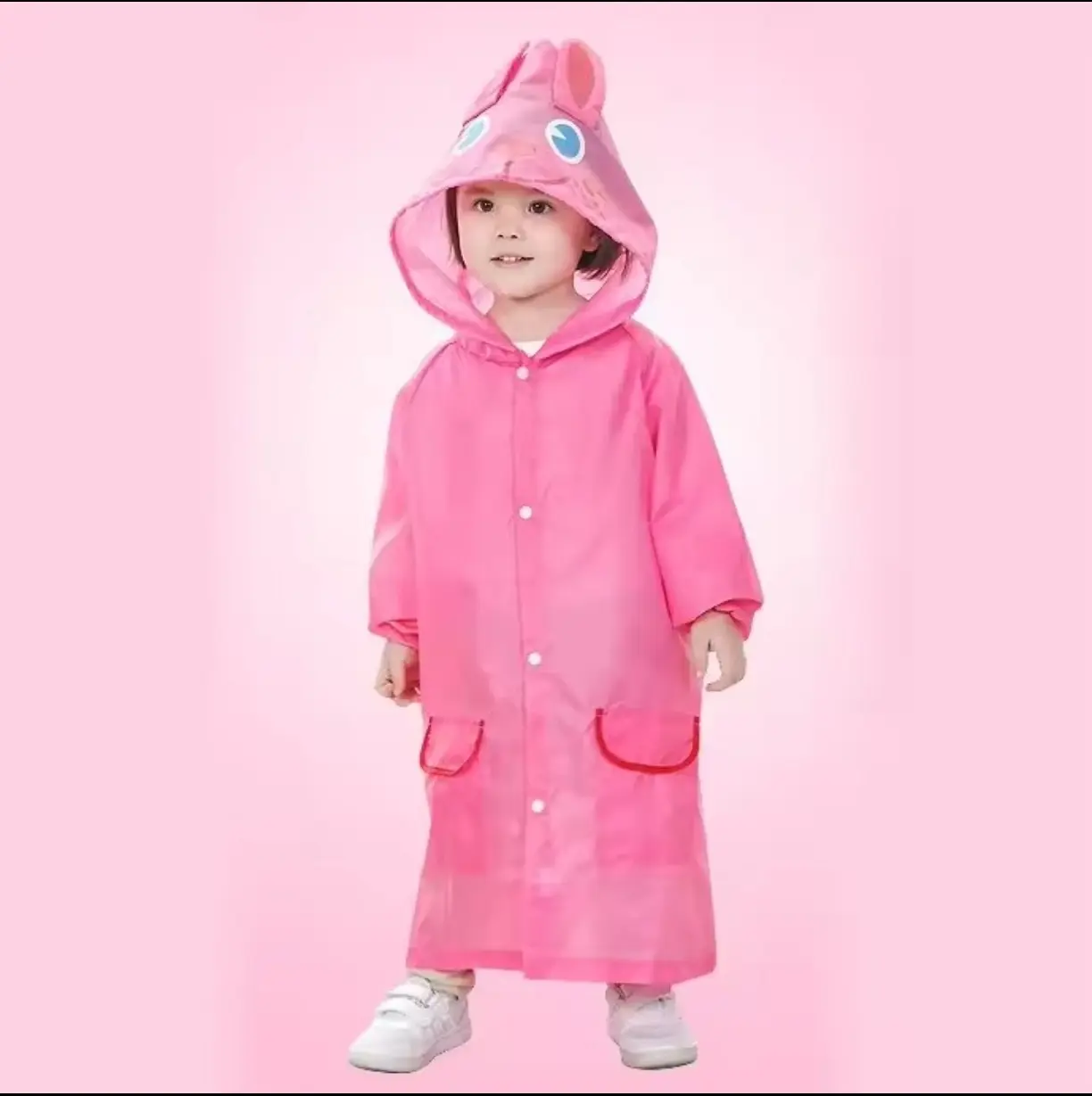 Picture of Kids Raincoat Cartoon Animal Style Outdoor Waterproof Kids Raincoat Boys Girls Rainwear Baby Raincoat Children Rain Poncho