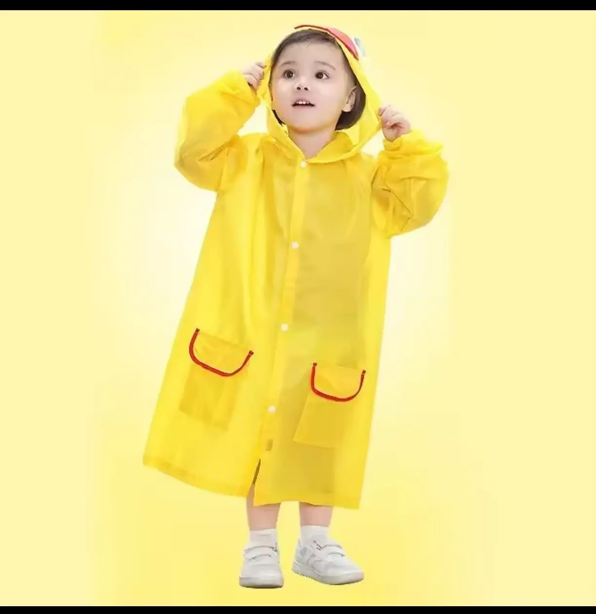 Picture of Kids Raincoat Cartoon Animal Style Outdoor Waterproof Kids Raincoat Boys Girls Rainwear Baby Raincoat Children Rain Poncho