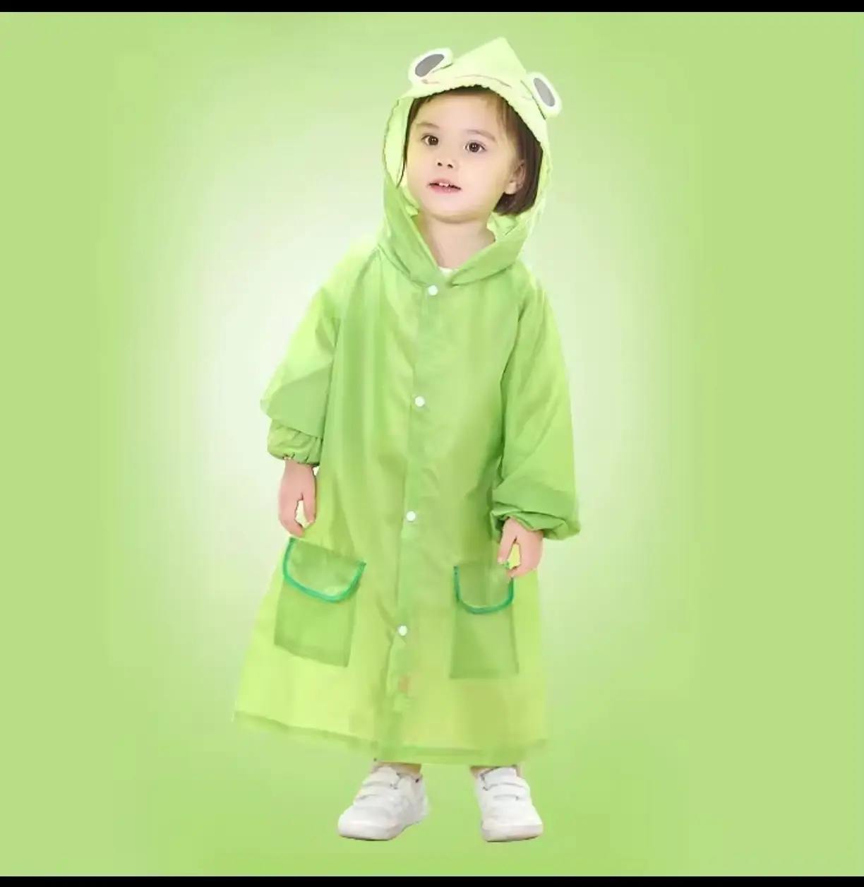 Picture of Kids Raincoat Cartoon Animal Style Outdoor Waterproof Kids Raincoat Boys Girls Rainwear Baby Raincoat Children Rain Poncho