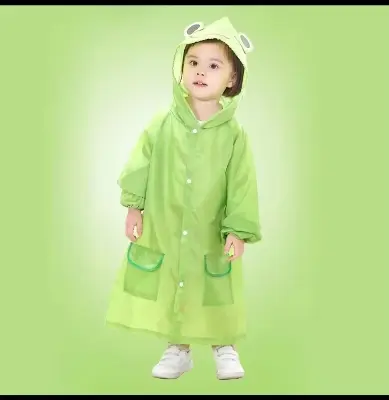 Picture of Kids Raincoat Cartoon Animal Style Outdoor Waterproof Kids Raincoat Boys Girls Rainwear Baby Raincoat Children Rain Poncho