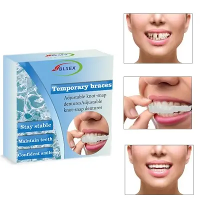 Picture of Silicone Denture Reline Kit Soft Comfortable And Firm Denture Silicone Reline Kit Instant Safe And Durable Instant Teeth