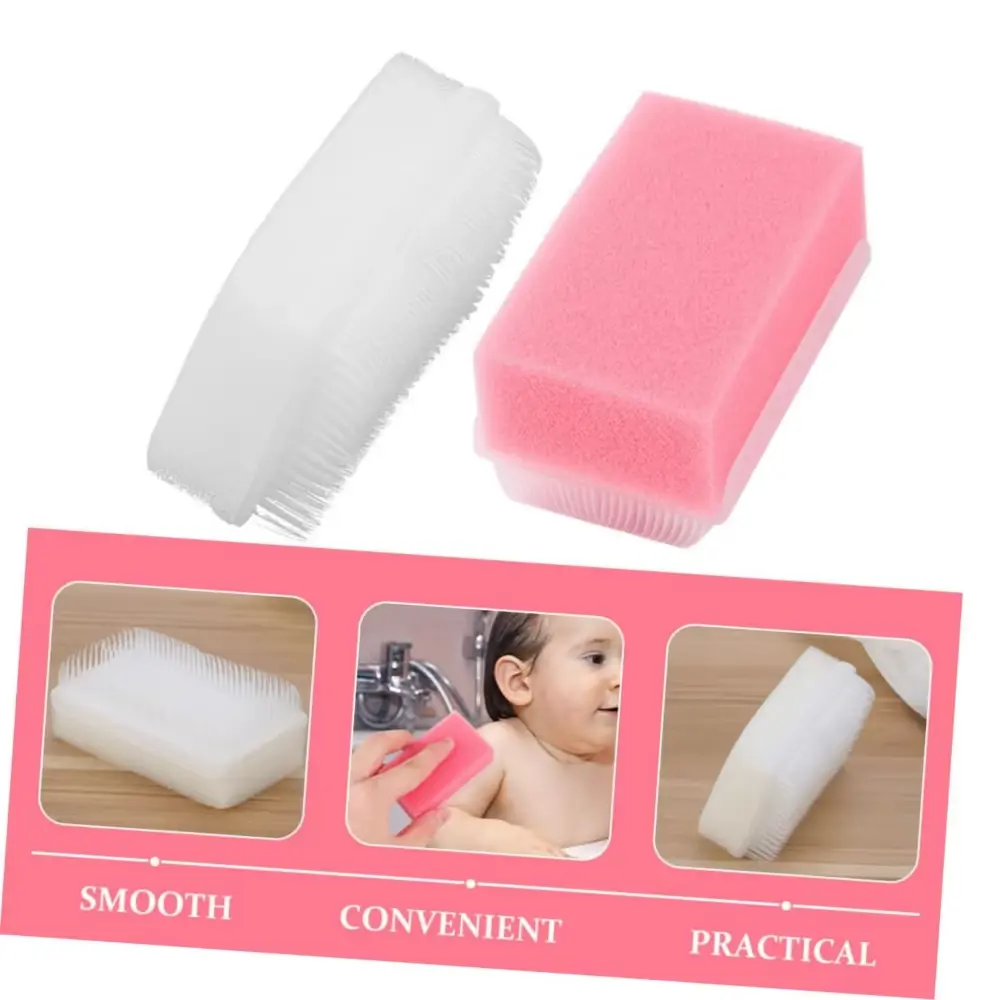 Picture of Children Kid Body Cleaning Bath Brush Soft Sponge,silicon,Scrub Brush Sterile Deep Cleaning Scrub Brush,Sensory Brush for Autism and Tactile Sensory Stimulation