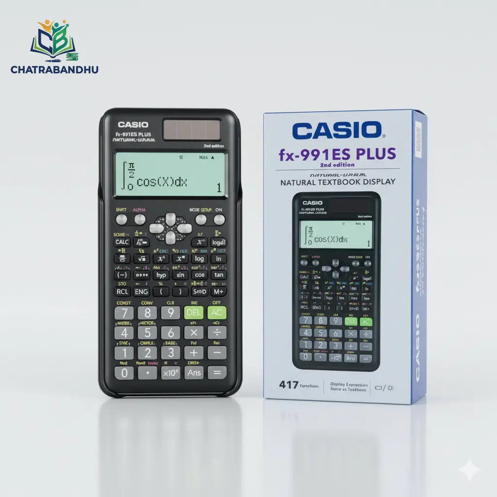 Picture of FX-991es plus (2nd Edition),(Thailand Variant), Scientific calculator Engineering best quality premium-ssc hsc engineering-black