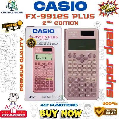 Picture of FX 991es plus (2nd Edition),(Thailand Variant), Scientific calculator Engineering best quality premium-ssc hsc engineering