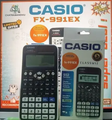 Picture of FX -991ex ( 1:1 ORGINAL SUPER COPY) (BRIGHTNESS CONTROL) Scientific Calculator - 552 Function – Scientific calculator,Non- Programmable,Scientific Calculator For Student's,ssc hsc engineering-THAILAND VARIANT ,991ex