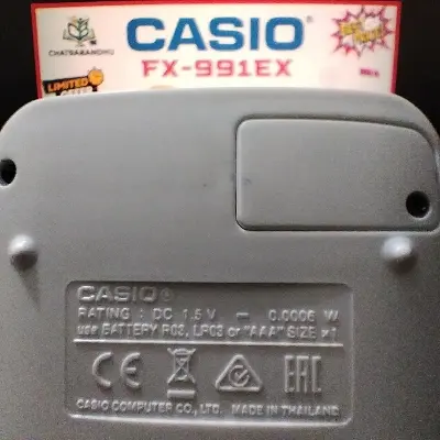 Picture of FX -991ex ( 1:1 ORGINAL SUPER COPY) (BRIGHTNESS CONTROL) Scientific Calculator - 552 Function – Scientific calculator,Non- Programmable,Scientific Calculator For Student's,ssc hsc engineering-THAILAND VARIANT ,991ex
