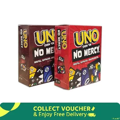 Picture of UNO playing cards NO MERCY foreign trade playing cards English version cards poker cards spot