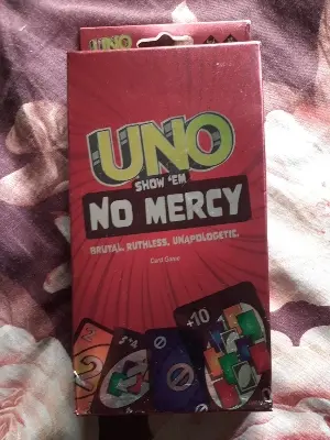 Picture of UNO playing cards NO MERCY foreign trade playing cards English version cards poker cards spot