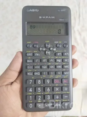 Picture of FX 100ms Calculator ,2nd Edition , (THAILAND VARIANT) calculator,(master copy)Non-Programmable acadamic-black