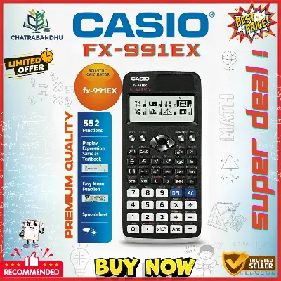 Picture of FX 991ex  Scientific Calculator - 552 Function – Scientific calculator,Non- Programmable,Scientific Calculator For Student's,ssc hsc engineering-THAILAND VARIANT 991ex